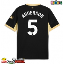 Camisa de Futebol Manchester City Elliot Anderson #5 Equipamento Secundário 2026-27 Manga Curta